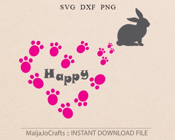 Download Easter SVG bunny Svg Farm svg Happy Easter svg Paw svg ...