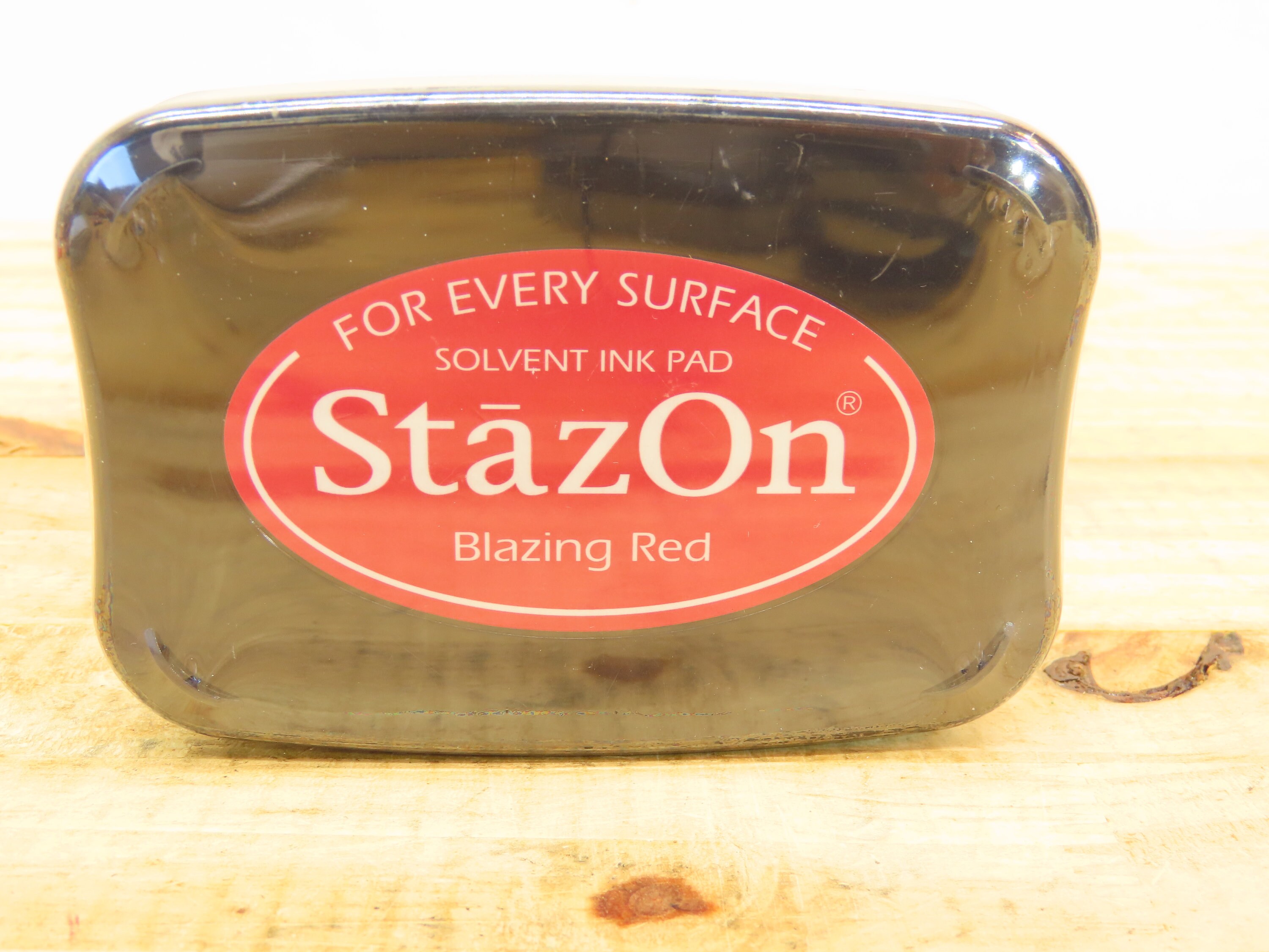 Ink Pad Stazon - Blazing Red