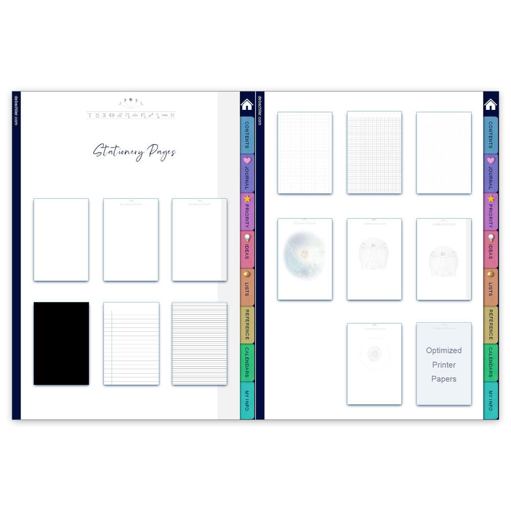 Aries Journal Digital Ebook, Printable PDF, Ram Mountain Goat Self-care ...