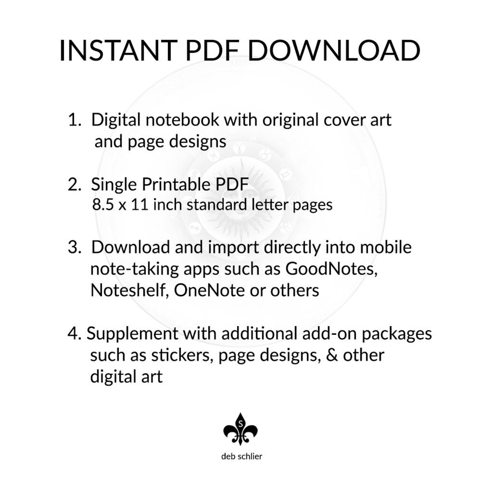Sagittarius Journal, Digital Ebook Planner, Printable PDF, Archer Self ...