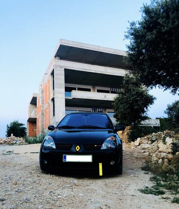 Calcomanía De Cubierta De Motor Clio, Vinilo, Pegatina, Gráficos