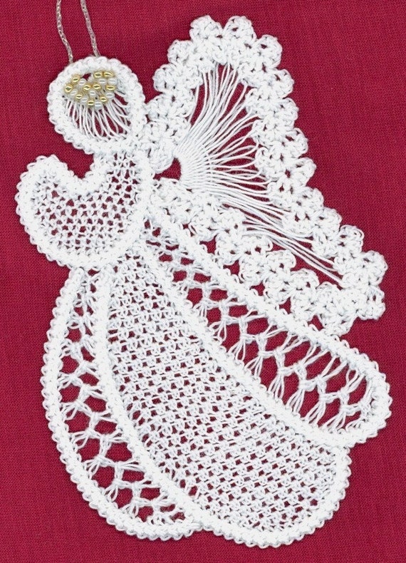 Romanian Point Lace Kits, Angels - Etsy