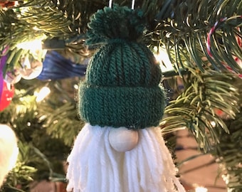 Gnome (Tomten) Yarn Ornament - FREE SHIPPING