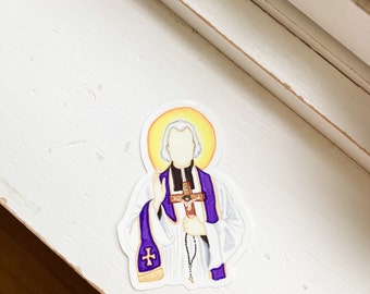 St. John Vianney Die-Cut Sticker