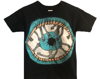 GWG Kids Alien Eye Painted T-Shirt Size 5T
