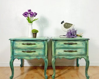 French Provincial Night Tables - Etsy