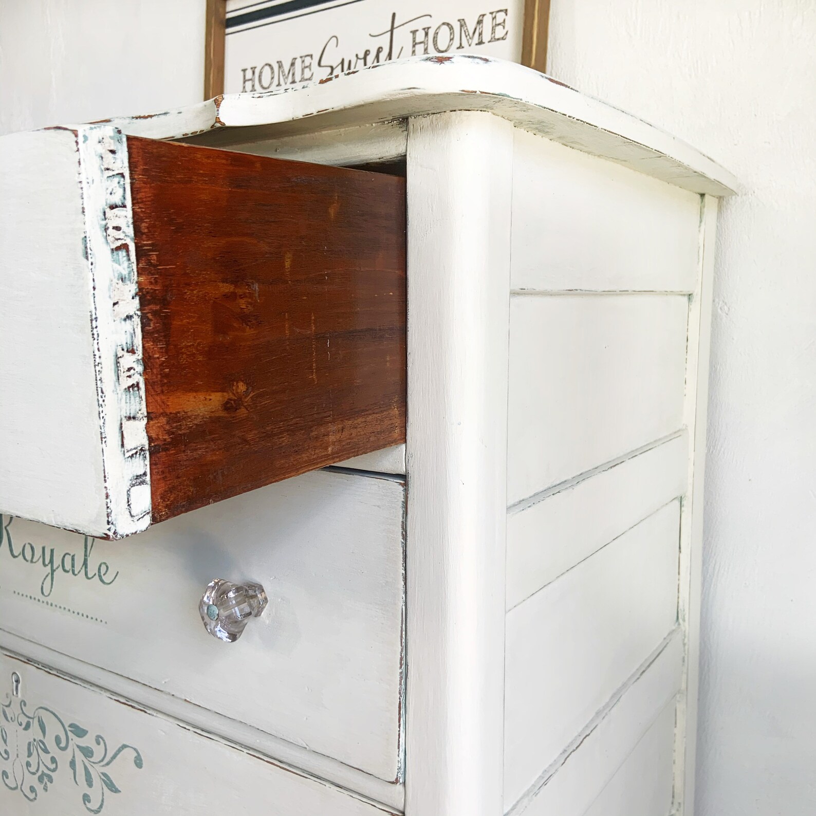 White Dresser Country Dresser Custom Order - Etsy