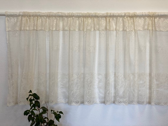 Gimnasta transportar Jabeth Wilson Cortina de encaje vintage / Cortina romántica / Decoración del - Etsy España Gimnasta transportar Jabeth Wilson Cortina de encaje vintage / Cortina romántica / Decoración del - Etsy España