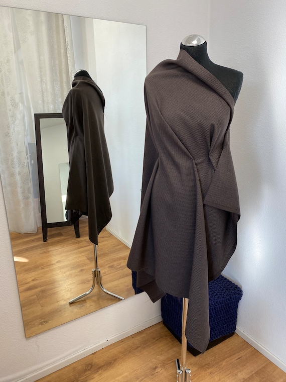 Vintage Wool Brown Blouse