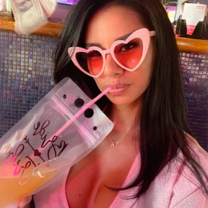 CUSTOM 21ST BIRTHDAY Party Pouches | Booze Bags | Drink Pouches | Drink Bags | Reusable | Alcohol | Vacation | Girls Weekend | B-day