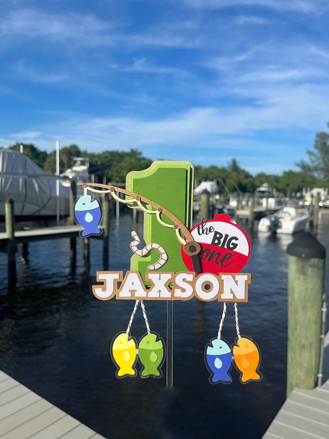 Ofishally One Cake Topper I Boy Ofishally One First Birthday Party Boy