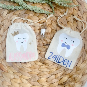 Personalized Tooth Fairy Bag/ Tooth Fairy Keepsake/ Tooth Pouch Fairy/ Tooth Fairy Sack/ Tooth Fairy Bag/ Gift For Kid/Glass Tooth Container