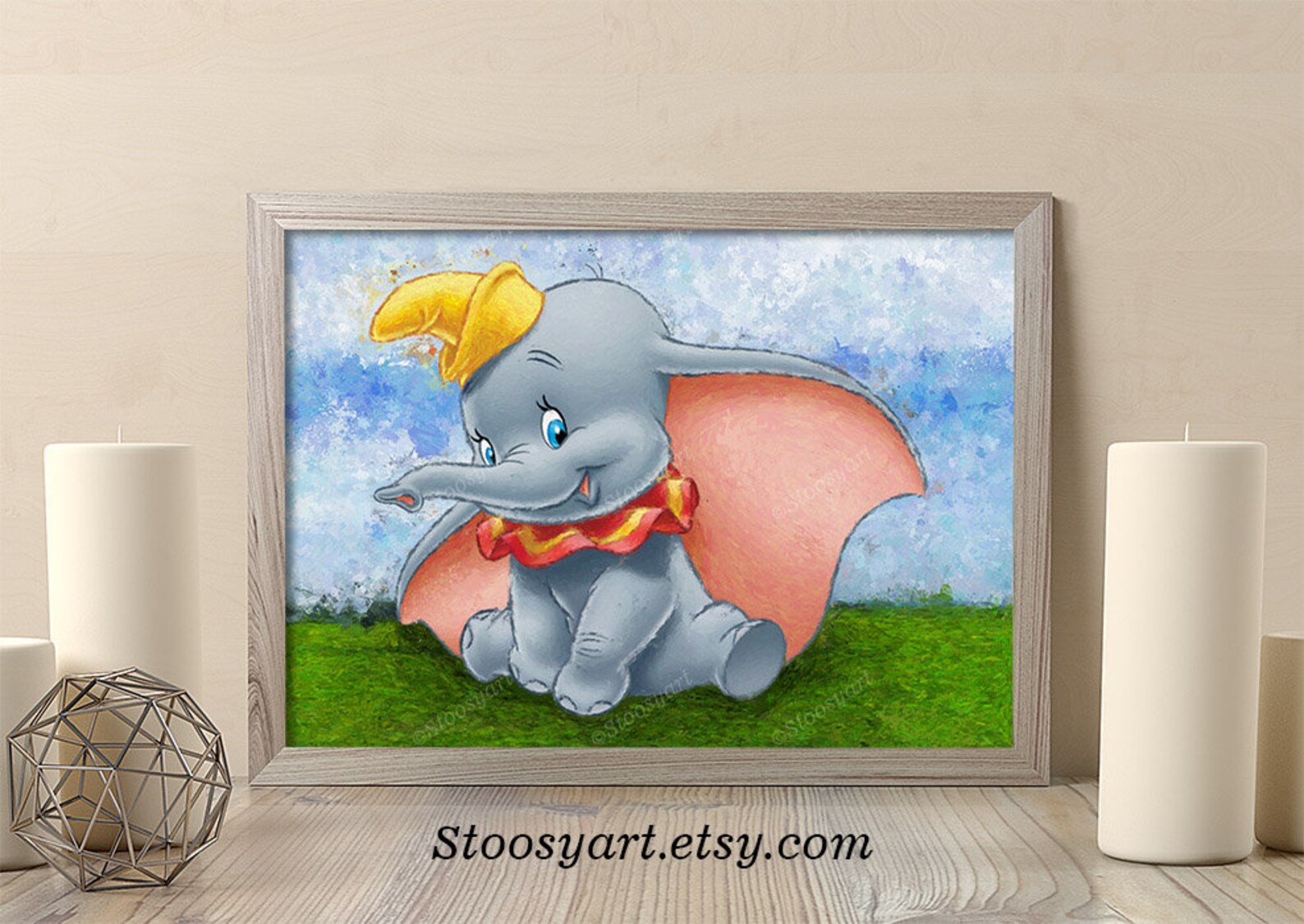 Dumbo print dumbo wall decor disney wall decor disney nursery Etsy
