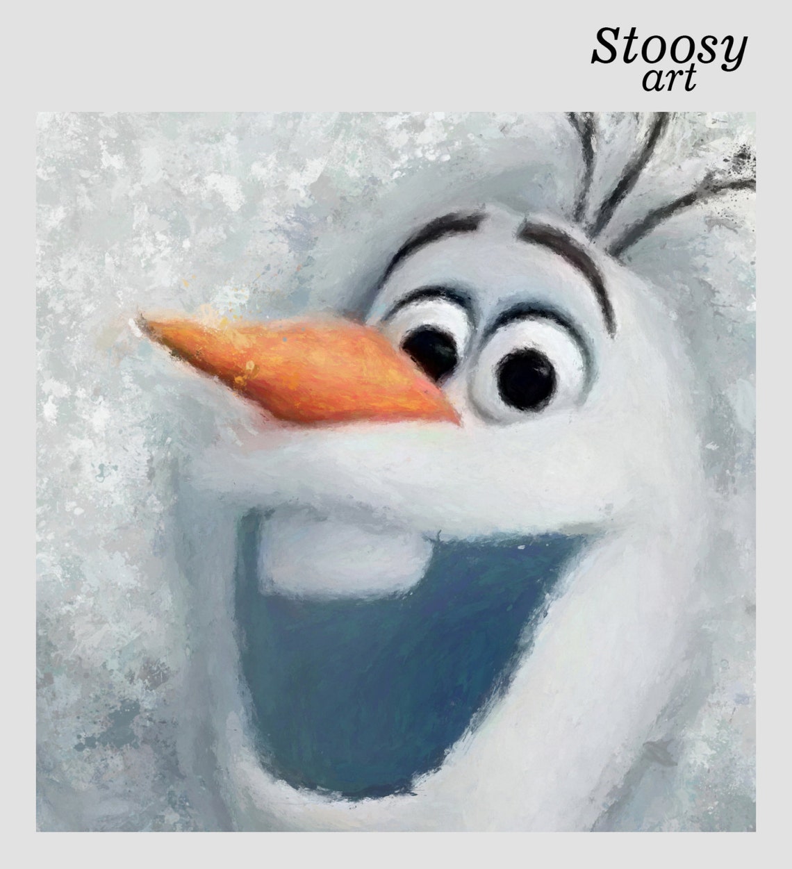 Disney frozen olaf poster childrens room decor nursery wall Etsy