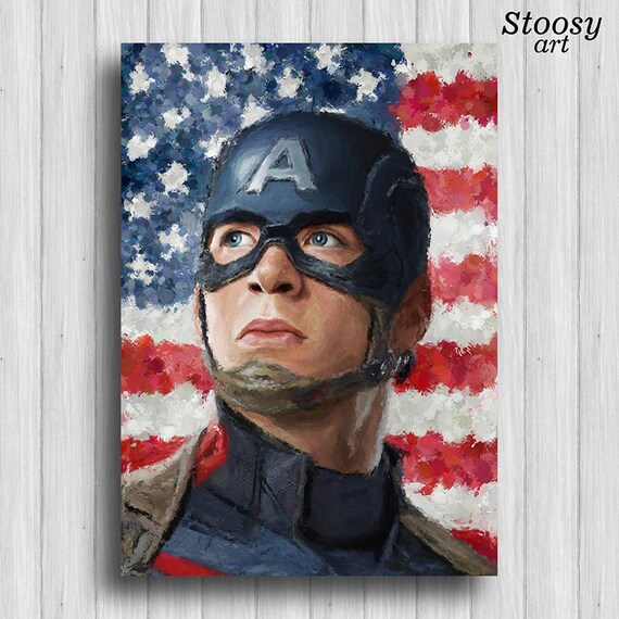 captain america art avengers