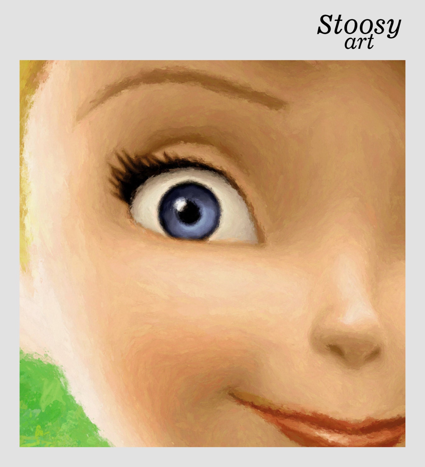 TinkerBell disney fairies poster tinker bell decor disney Etsy