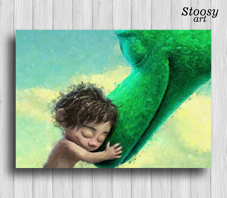 The good dinosaur print set of 3 nursery room decor disney Etsy