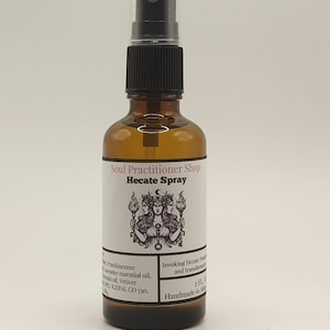 Hecate Ritual Spray • Goddess Room & Altar Mist • Witchcraft Protection •  Devotional Spray