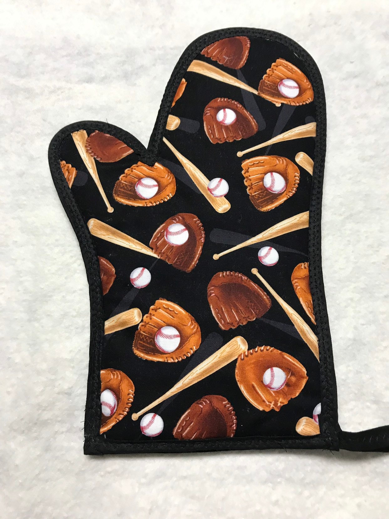 Baseball Oven Mitt 2 Etsy