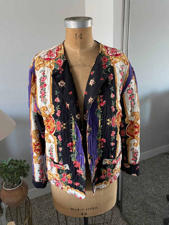 Vintage Floral Jacket Carol Little