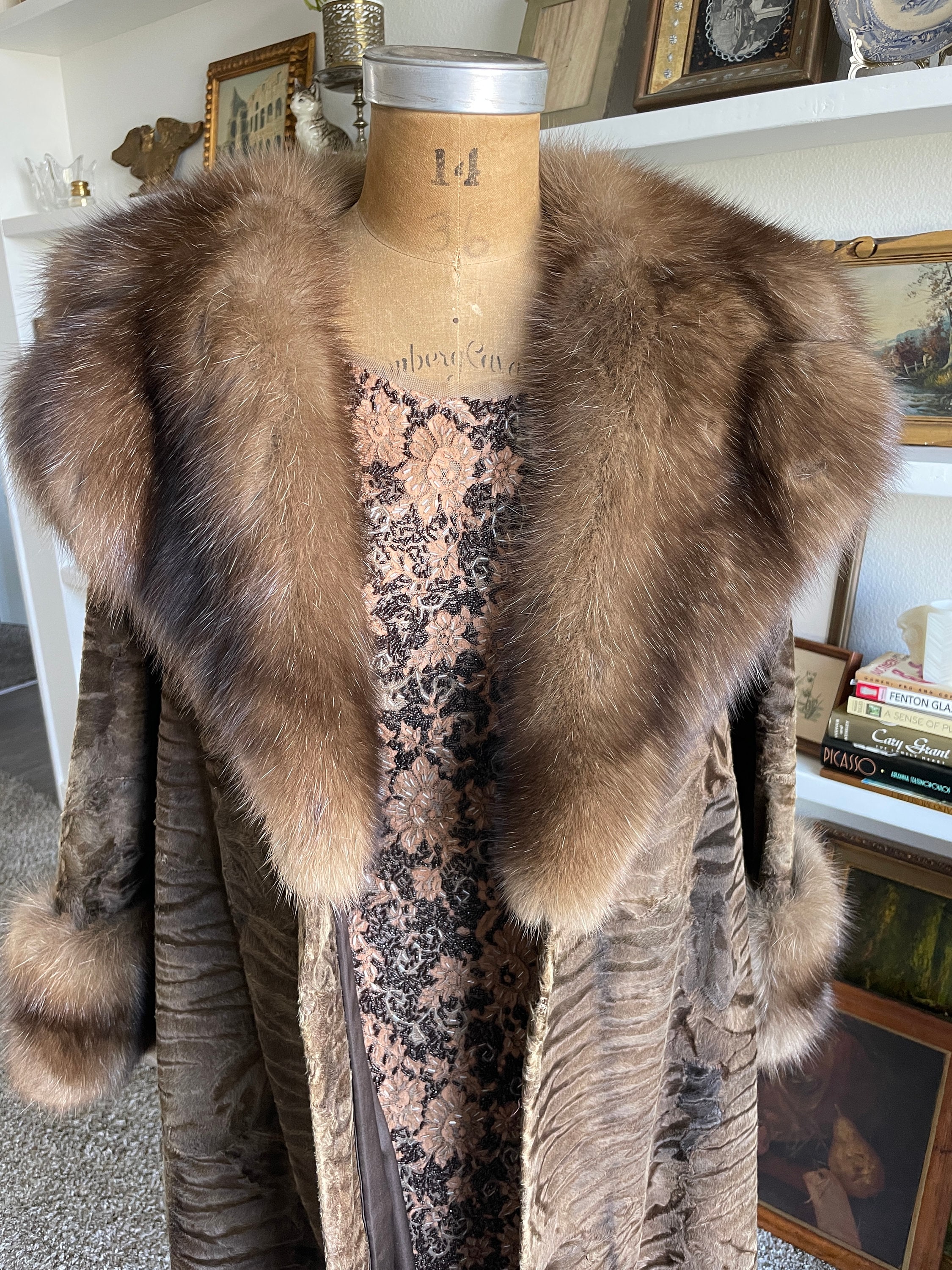 Lowell shearling jacket best sale