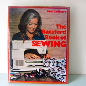 Sewing book, needlework book, Sewing gift, book of sewing by Ann Ladbury, dress making, how to sew book, sewing machine, needlecraft.