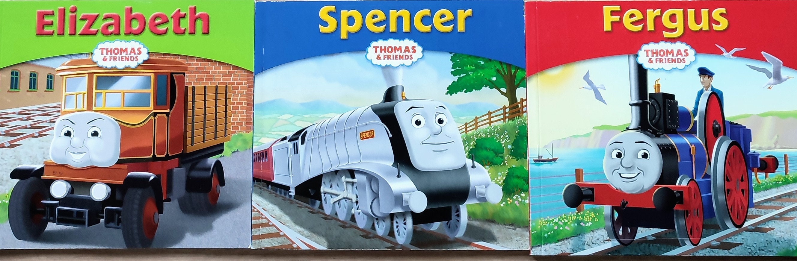 Thomas the Tank Engine Book Thomas Book Children s Book English Steam Train Collectible Spencer Elizabeth Fergus Etsy Canada
