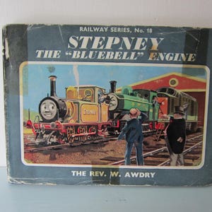Thomas 2nd Edition book, Thomas the tank, Vintage Thomas book, Children&#39;s stories, Steam engine book, Birthday gift, collectible, kids book.