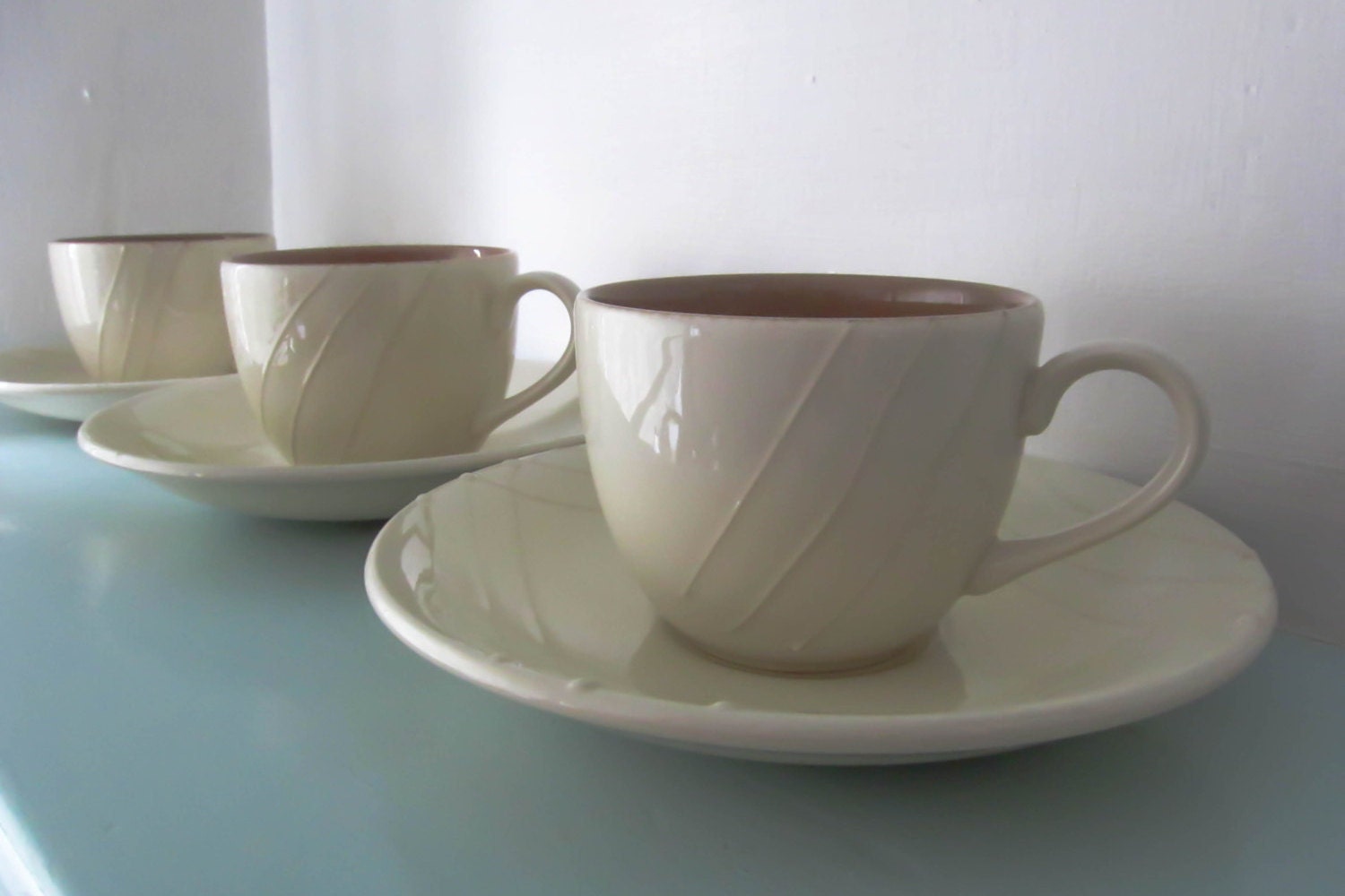 Poole Pottery, Poole Pottery Cup, Cup and Saucer, English Pottery