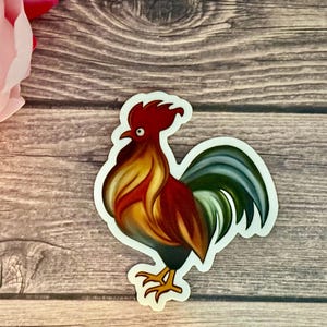 Rooster Vinyl Sticker