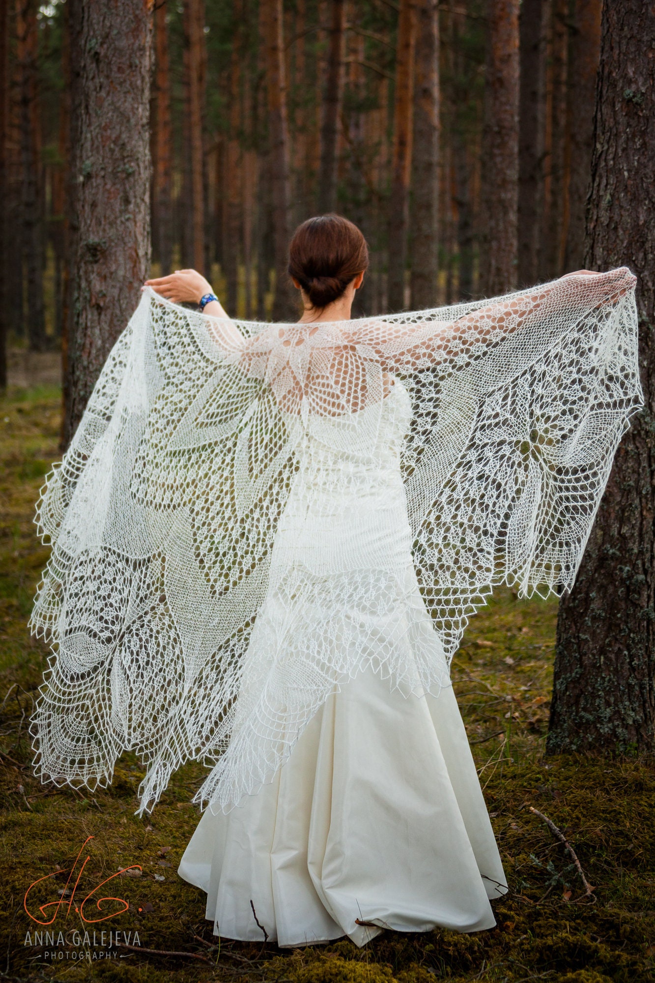 wedding lace wrap