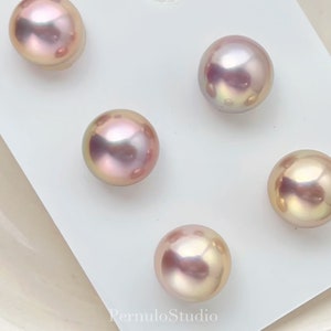 Edison Pearl Pendant: 14k Gold Filled Floating Necklace (11-12mm)