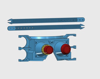 Kenner goggles 3d model