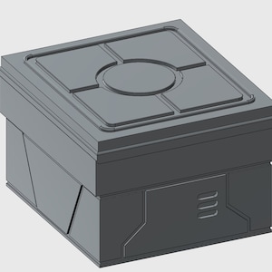 Imperial Ration Box 3d model stl