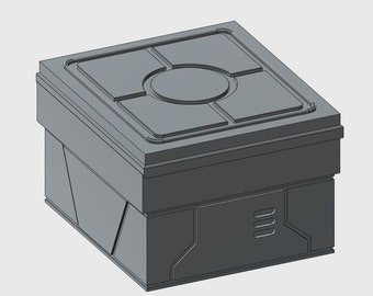 Imperial Ration Box 3d model stl