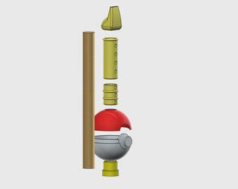 3d printable Pokeflute stl files