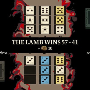 Cult of the Lamb Knucklebones die 3d model stl image 3