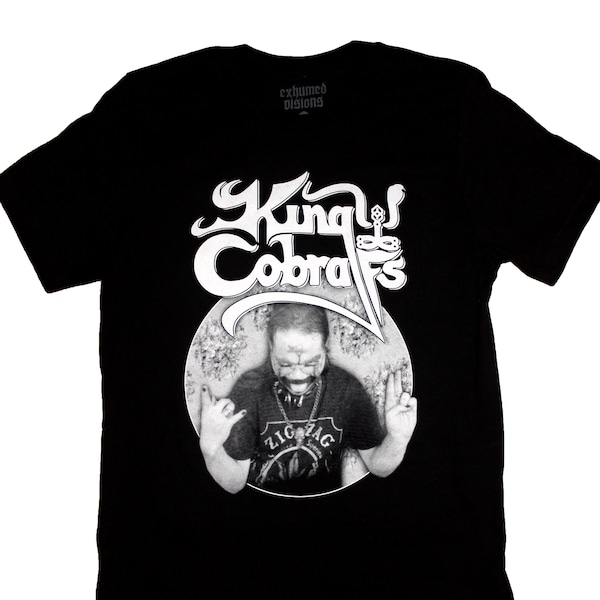 King Cobra Diamond - Screen Printed T Shirt - KingCobraJFS - Gothic King Cobra