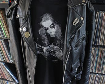 black metal shirt etsy
