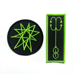 KingCobraJFS Magical Patch Combo - 3-4" Embroidered Patch Set