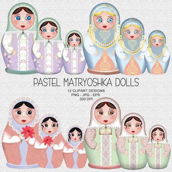Babushka Dolls - Etsy