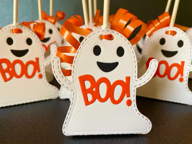 Ghost Lollipop Holders.