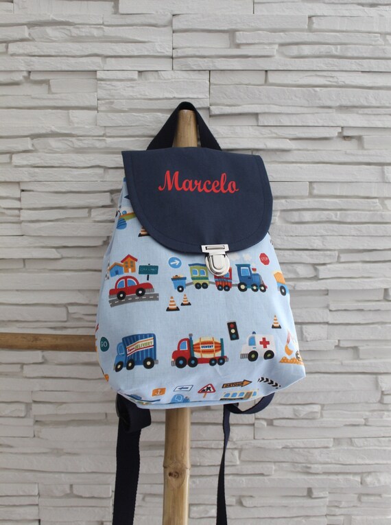 personalised baby boy backpack