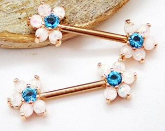 nipple rings etsy
