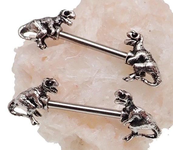 T rex on sale nipple rings