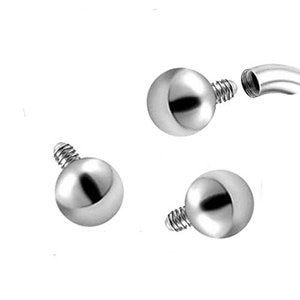 14g / 16g Loose Top Titanium Ball - Ball Only
