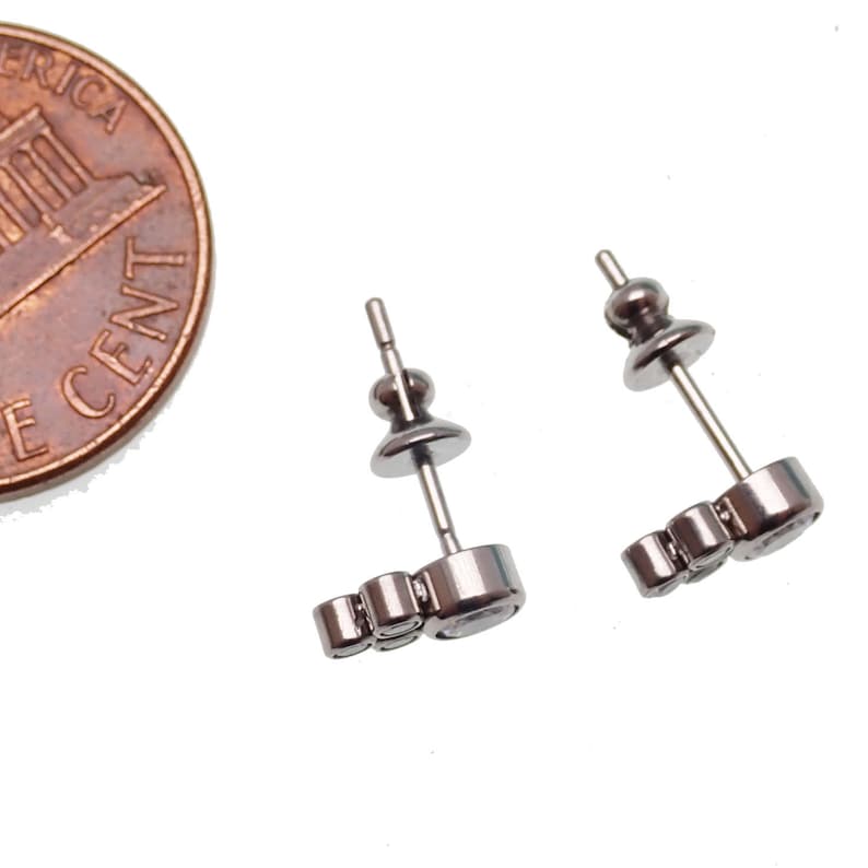 titanium metal earrings