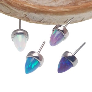 4mm Push Fit Opal Cone Tops