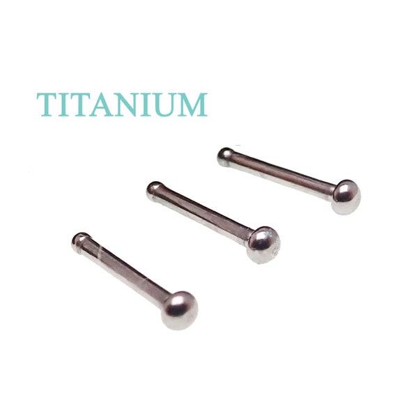 Nose Stud Ball End Etsy
