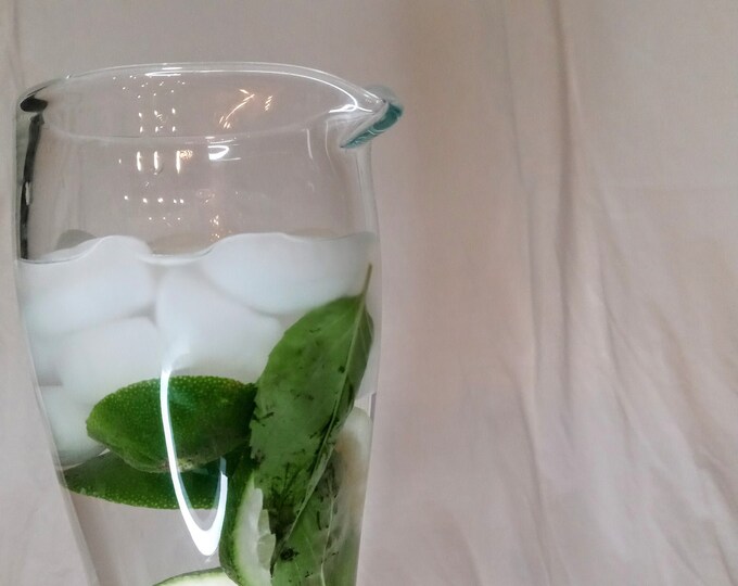 Vintage LSA International mouthblown in Poland glass carafe; retired piece